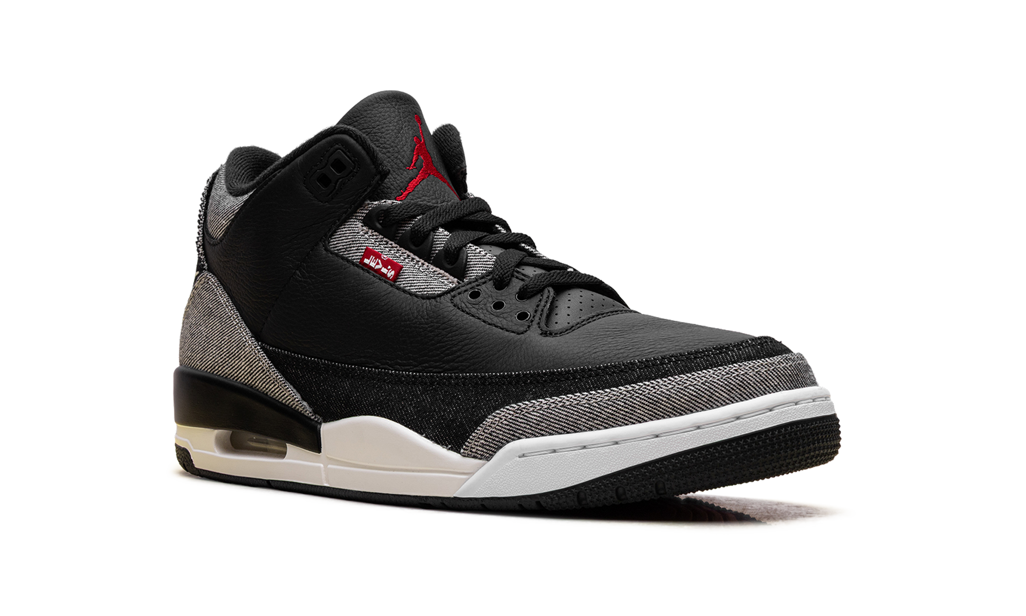 Air Jordan 3 Levi's - Black Denim IR0914 400