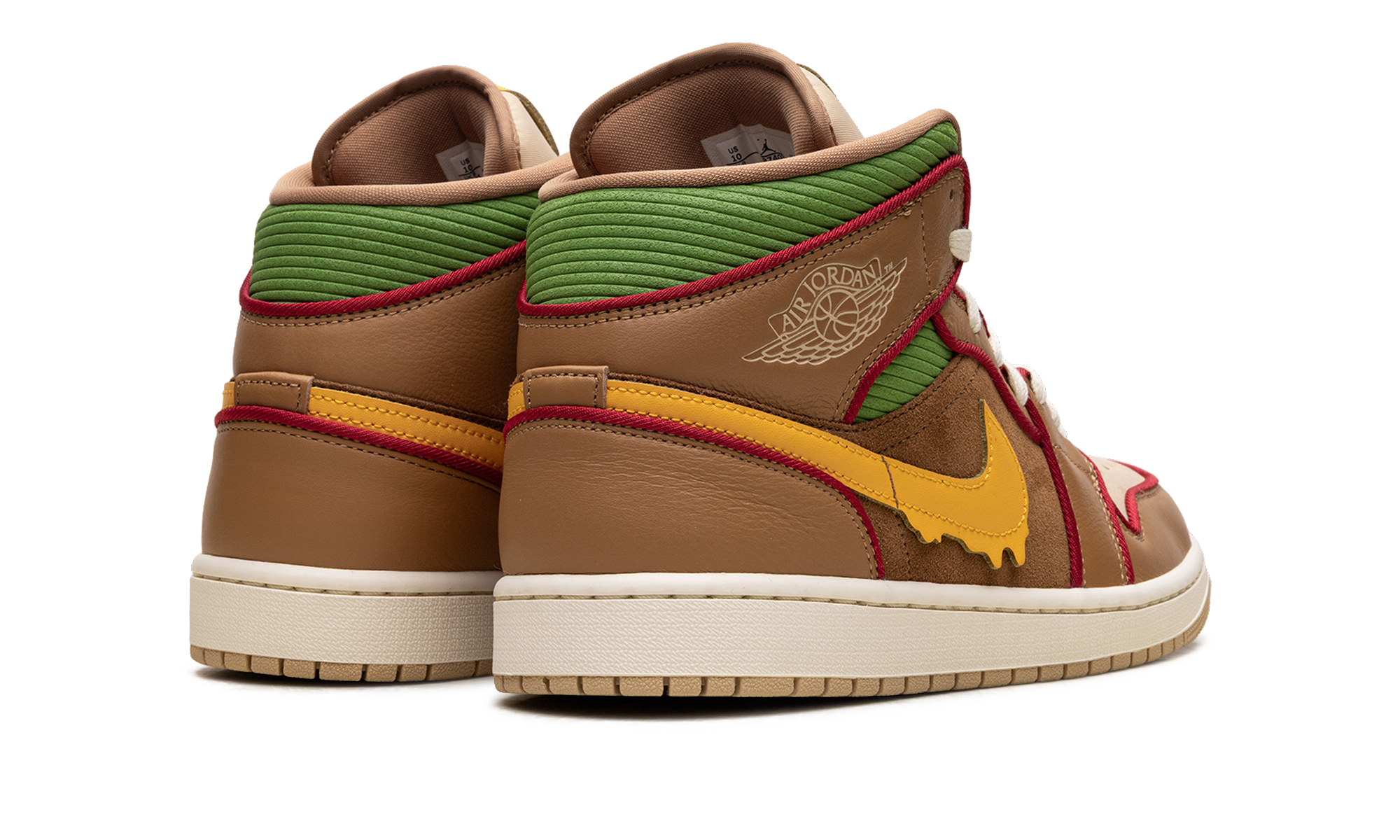 Jordan 1 Mid SE Cheeseburger IB7403 224