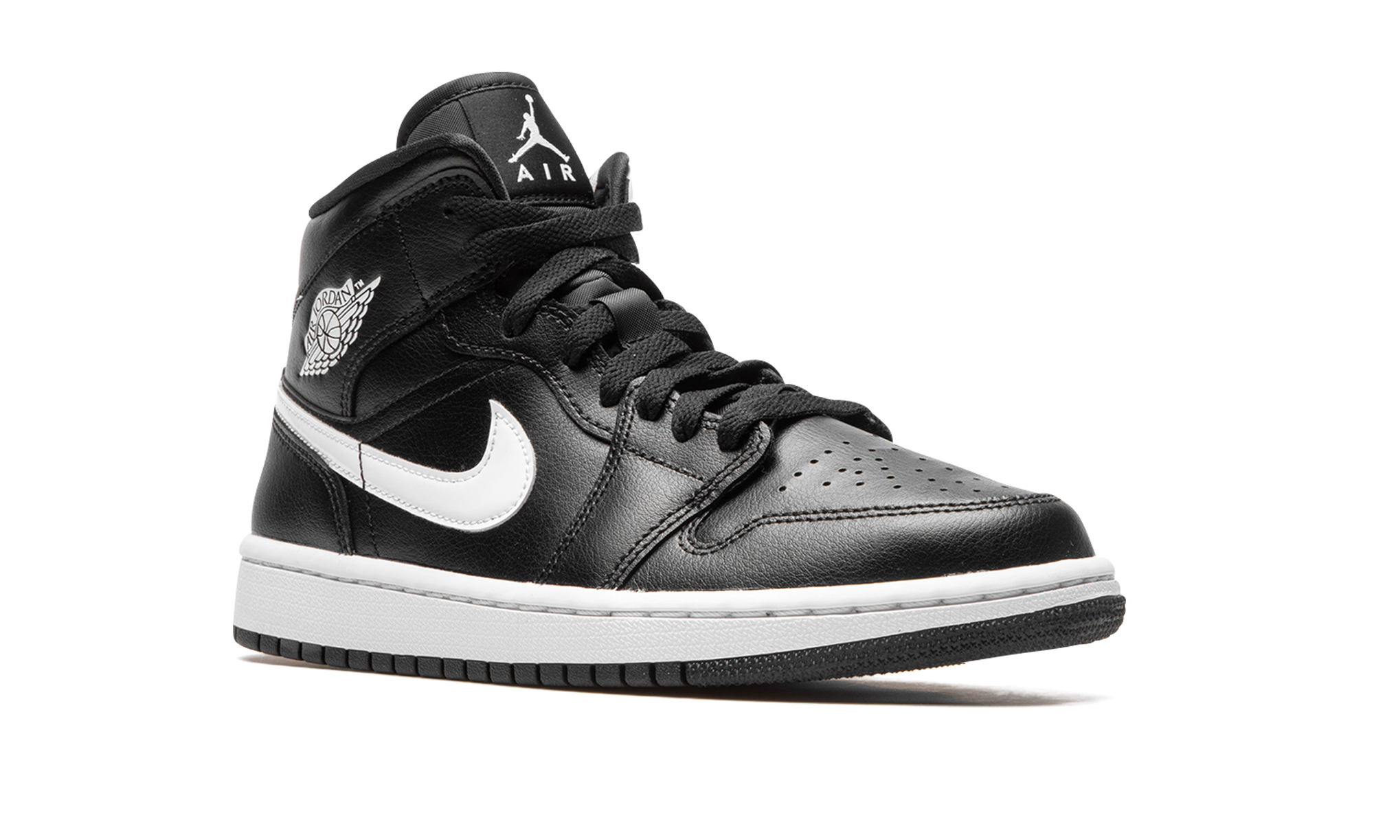 AIR JORDAN 1 MID WMNS Black / White DV0991 001