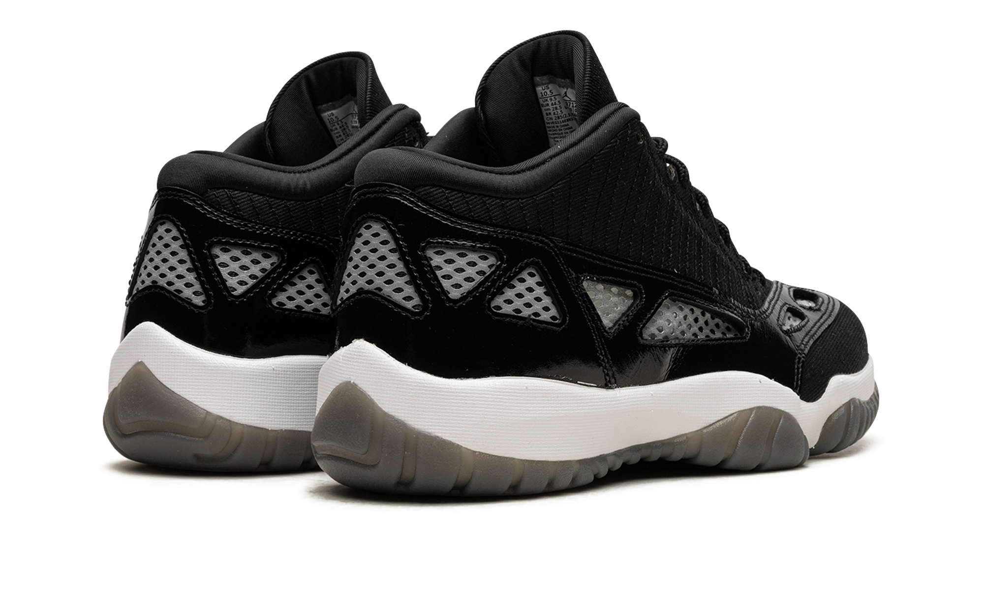 Air Jordan 11 Low IE Black/White 919712 001