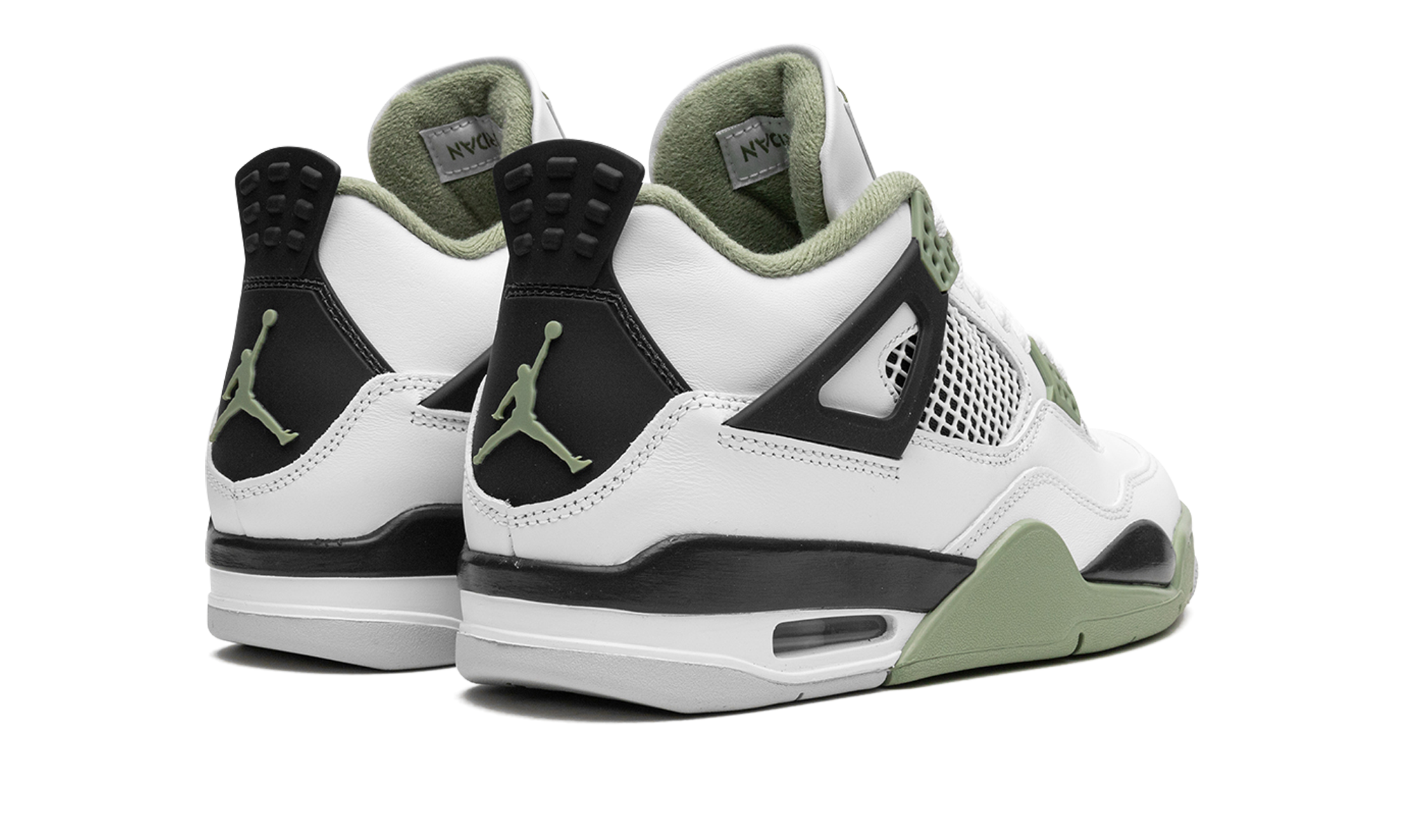 Air Jordan 4 Retro WMNS Seafoam Oil Green AQ9129 103