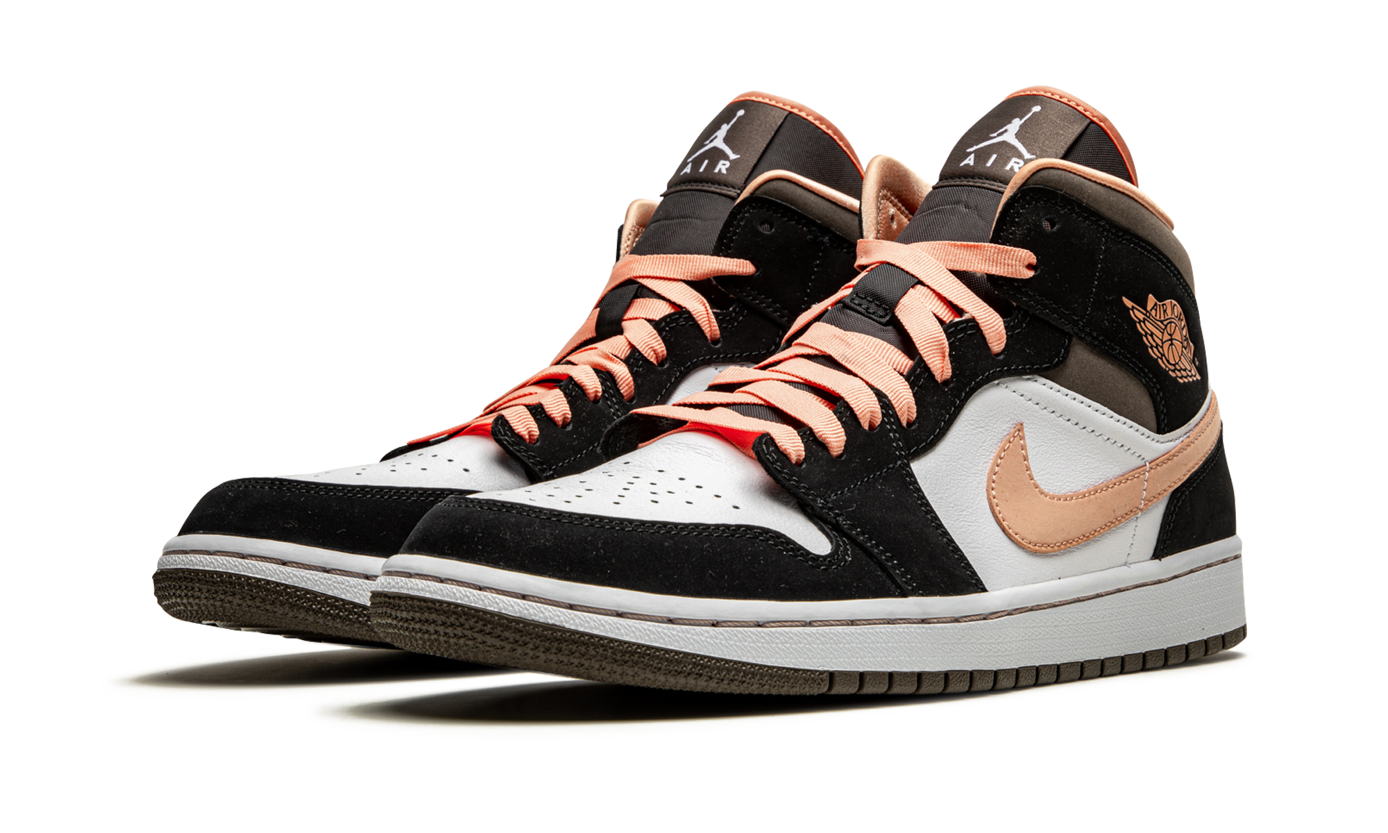 AIR JORDAN 1 MID SE WMNS Peach Mocha DH0210 100