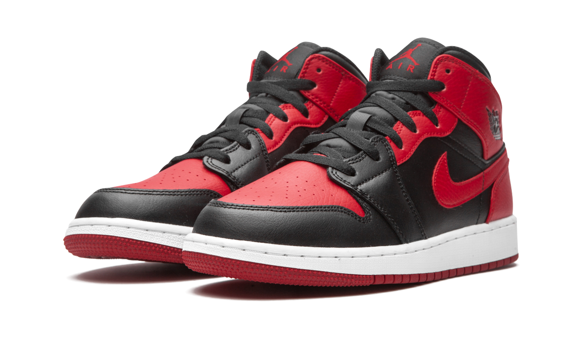Air Jordan 1 Mid GS Banned 2020 554725 074