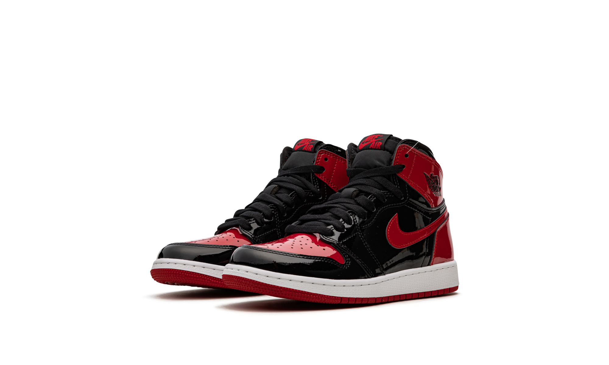 Air Jordan 1 Retro High OG GS Patent Bred 575441 063