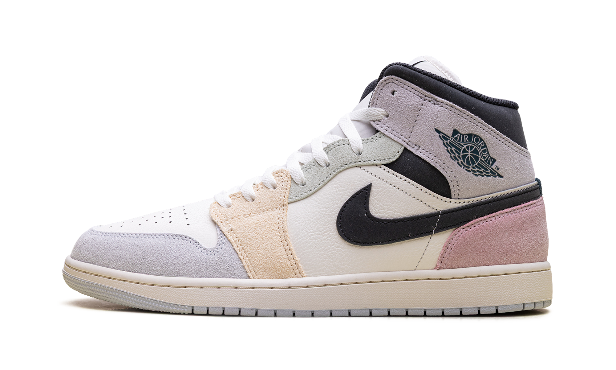Air Jordan 1 Mid Sail / Anthracite-Jade Aura-Iced Jade IB7110 100