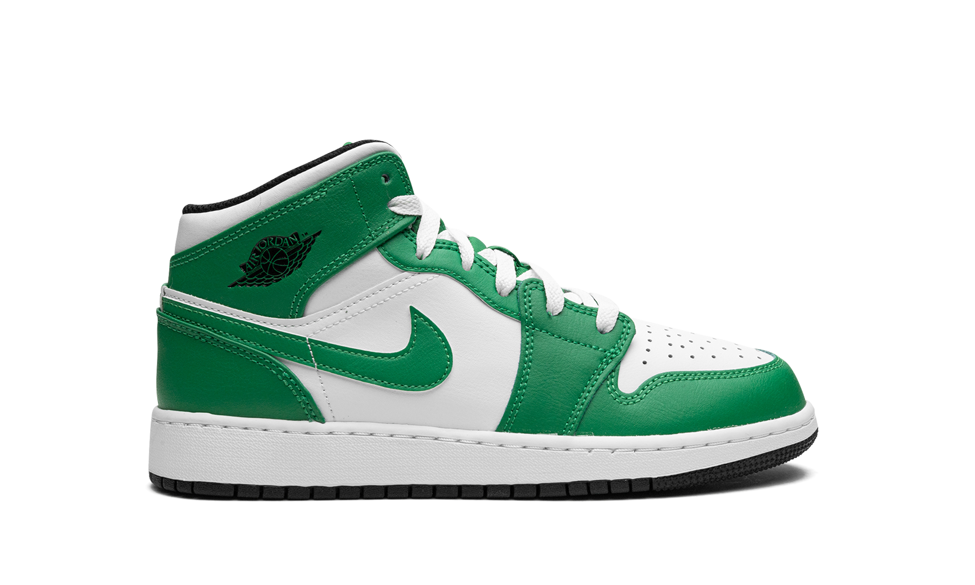 Air Jordan 1 Mid GS Lucky Green DQ8423 301