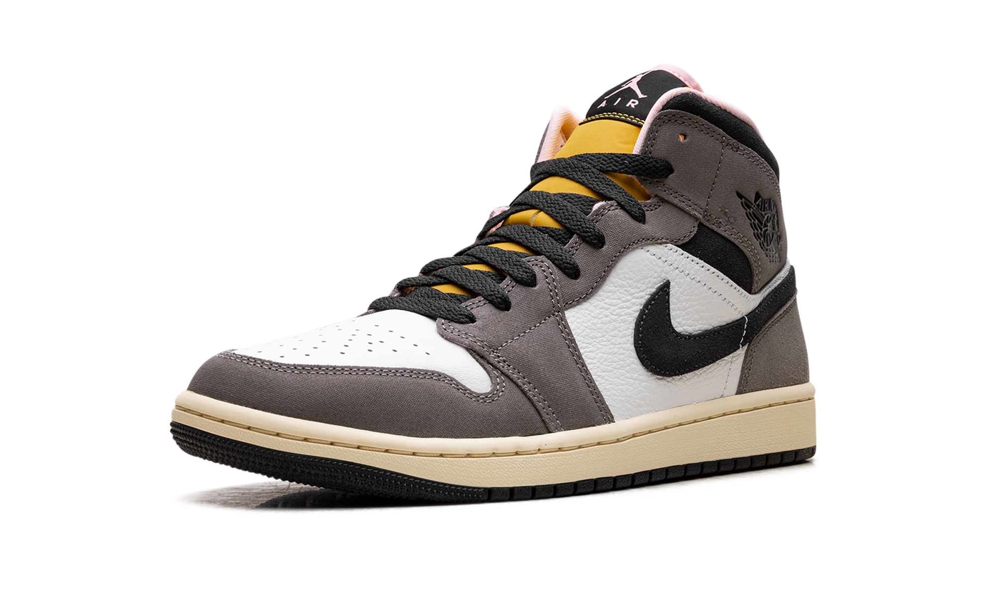 Air Jordan 1 Mid Cave Stone HQ2011 100