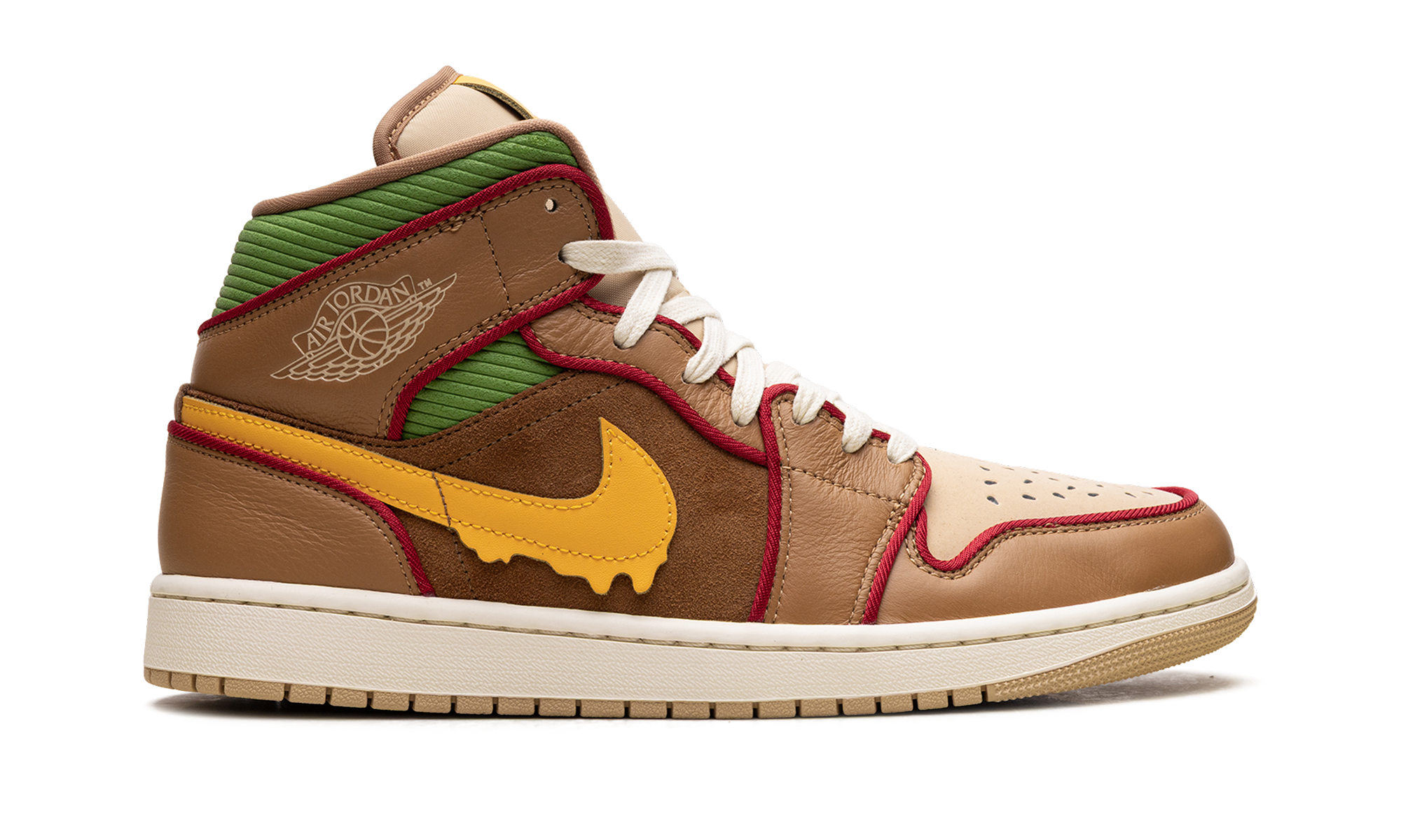 Jordan 1 Mid SE Cheeseburger IB7403 224