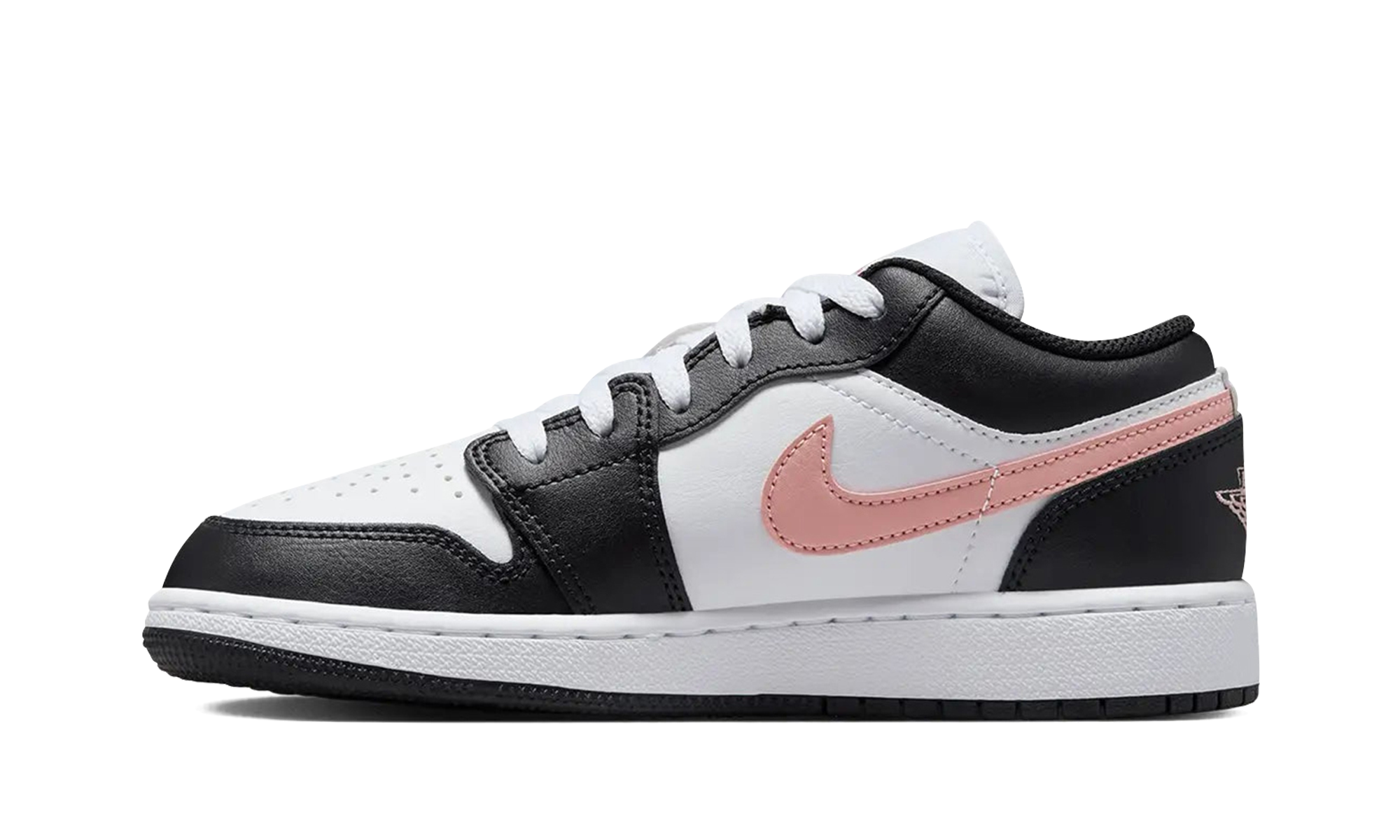 Jordan 1 Low GS White Black Rust Pink 553560 165