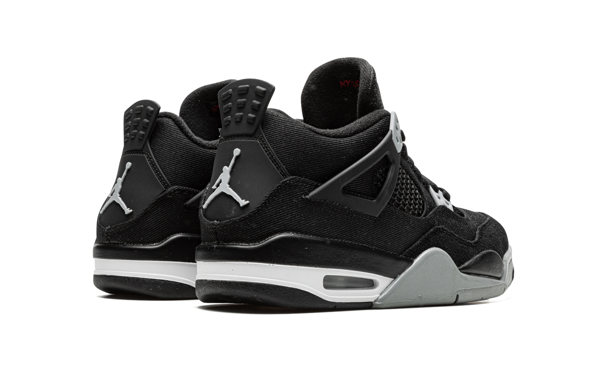 Air Jordan 4 GS Black Canvas DV0553 006