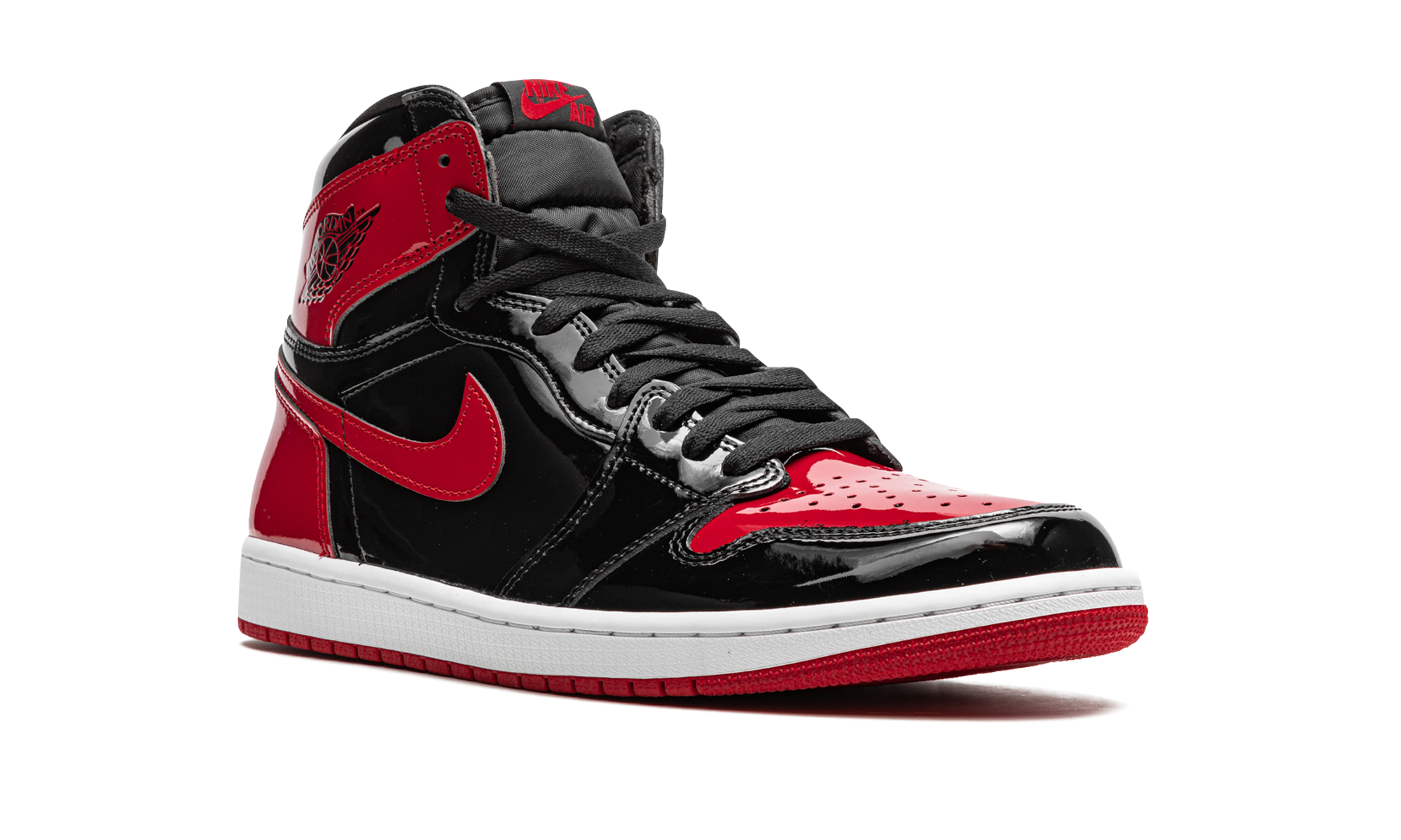 Air Jordan 1 Retro High OG Patent Bred 555088 063