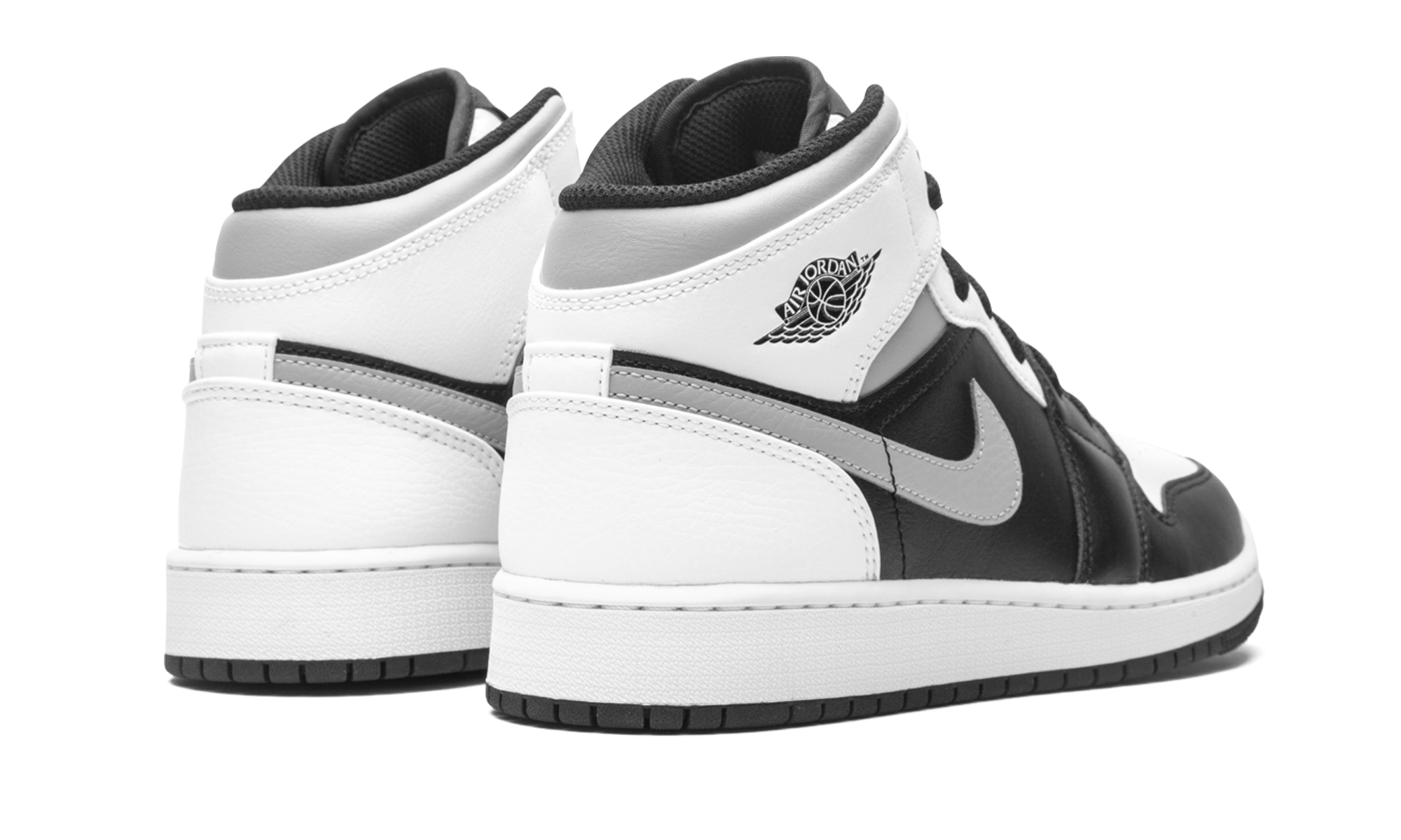 Air Jordan 1 Mid GS White Shadow 554725 073