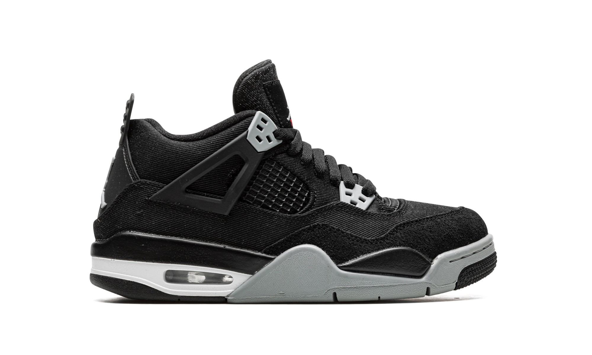 Air Jordan 4 GS Black Canvas DV0553 006
