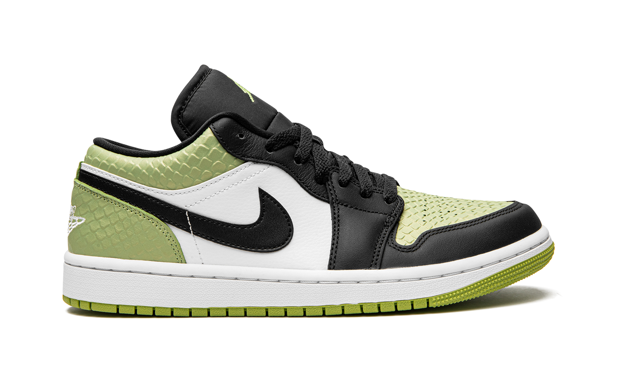 AIR JORDAN 1 LO SE WMNS Vivid Green Snakeskin DX4446 301