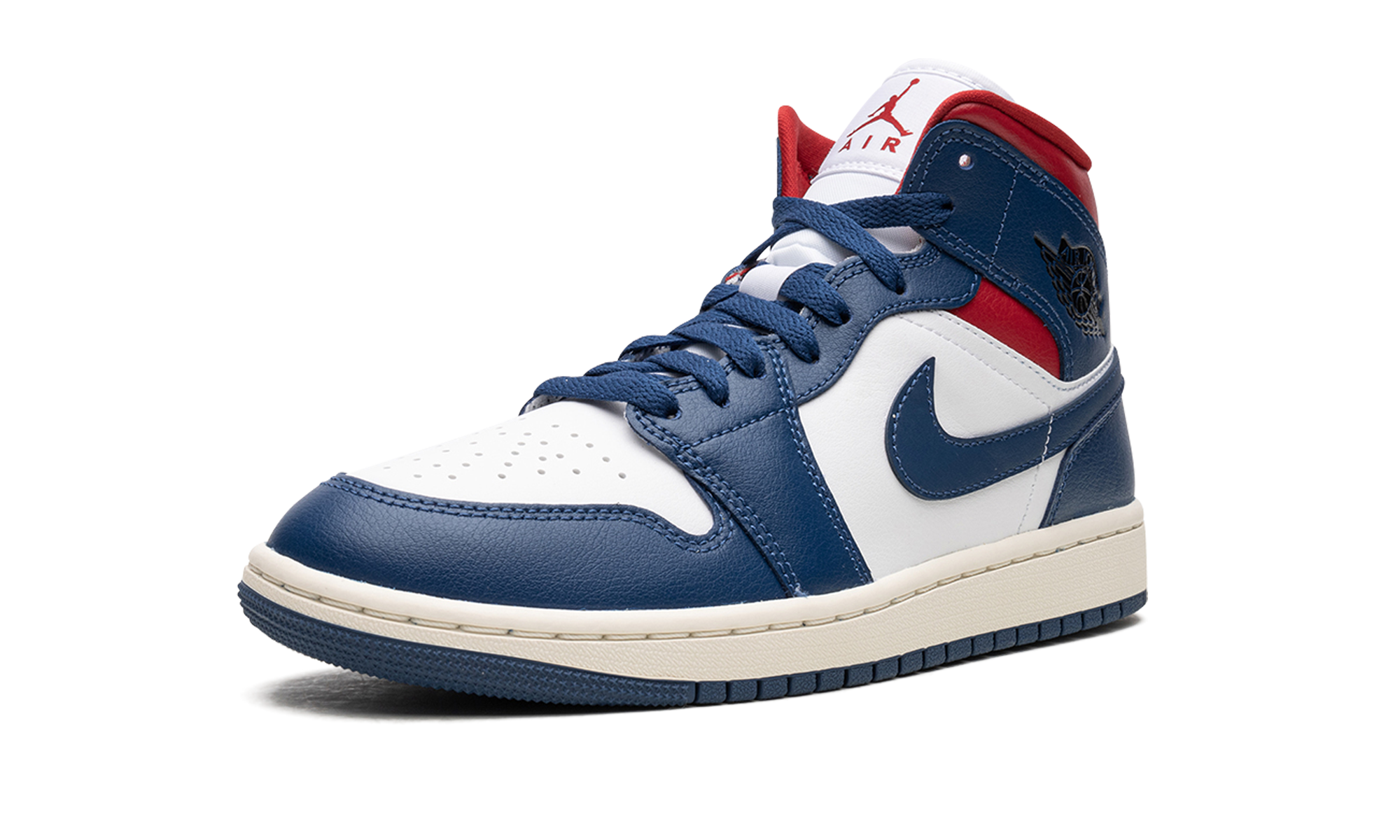 AIR JORDAN 1 MID WMNS Blue / Red BQ6472 146