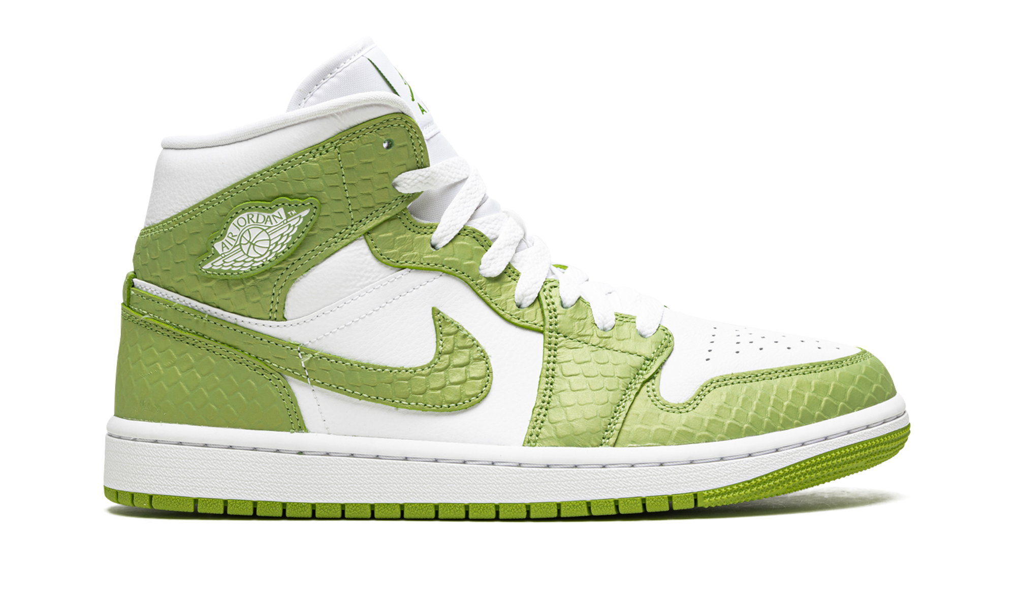 AIR JORDAN 1 MID SE WMNS Green Python DV2959 113