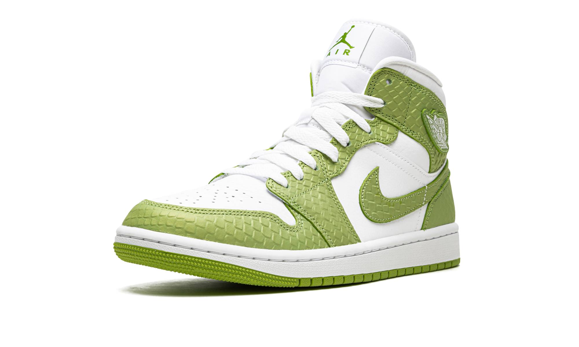 AIR JORDAN 1 MID SE WMNS Green Python DV2959 113
