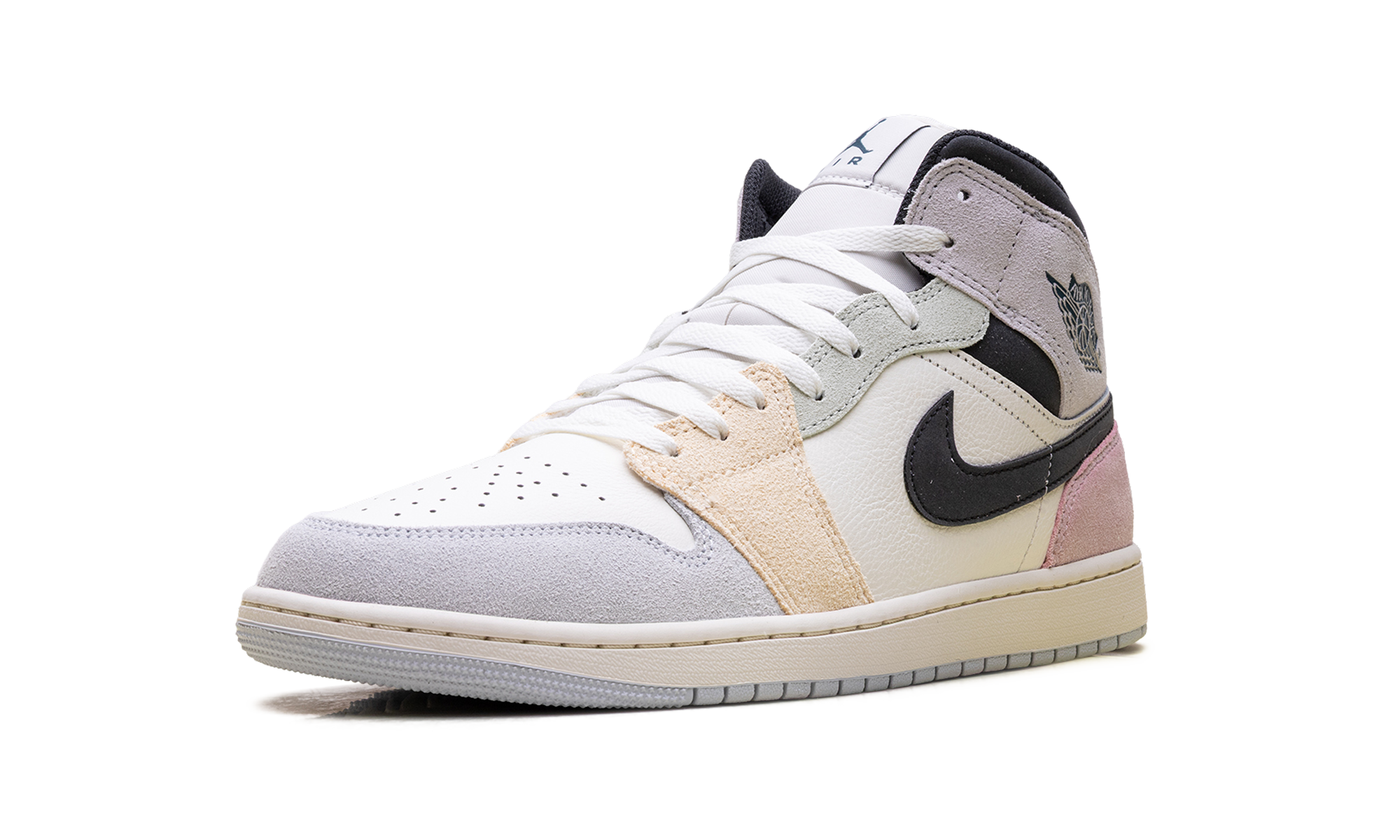 Air Jordan 1 Mid Sail / Anthracite-Jade Aura-Iced Jade IB7110 100