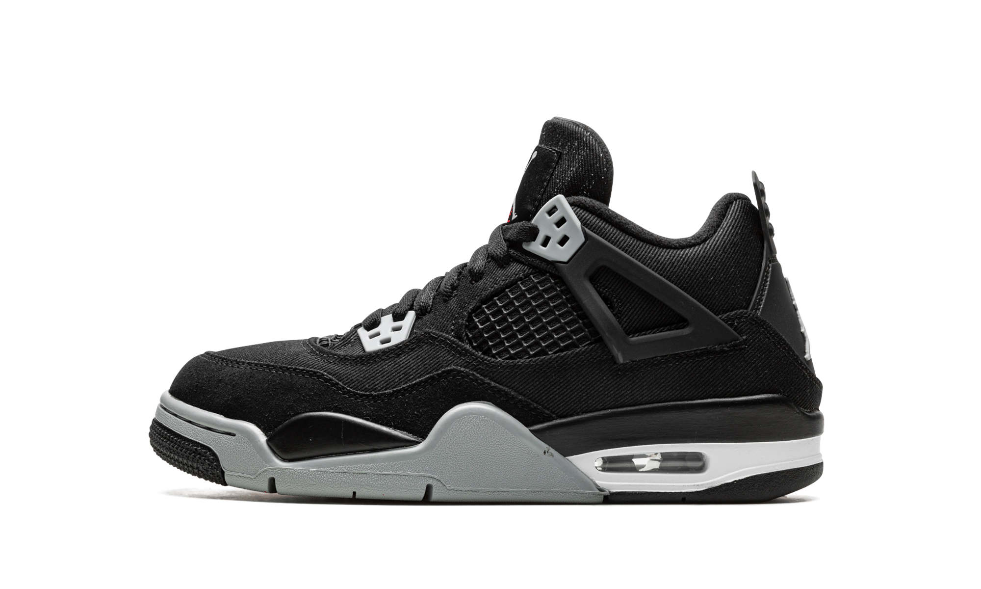 Air Jordan 4 GS Black Canvas DV0553 006
