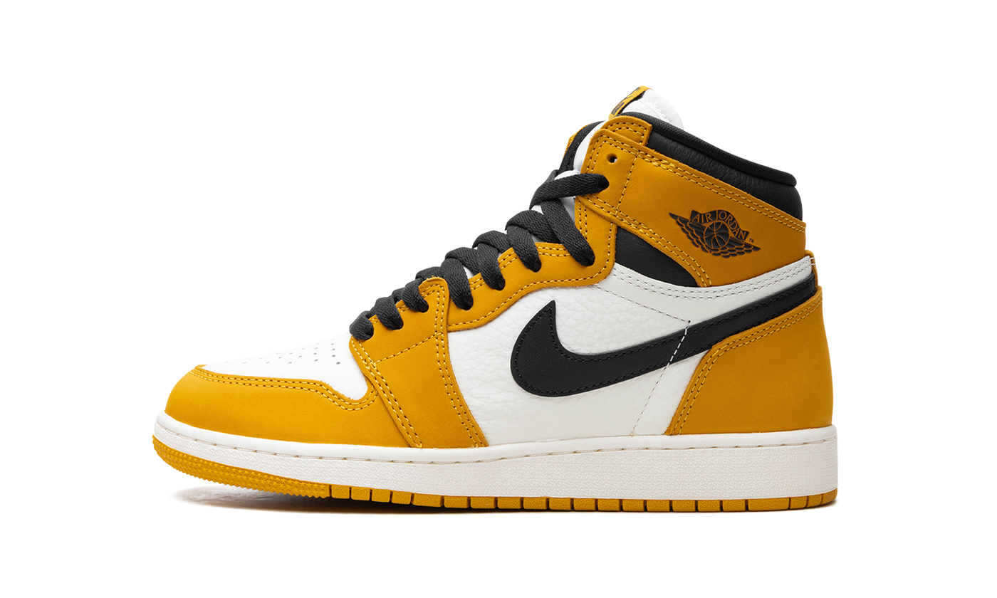 Air Jordan 1 Retro High OG GS Yellow Ochre / Black FD1437 701