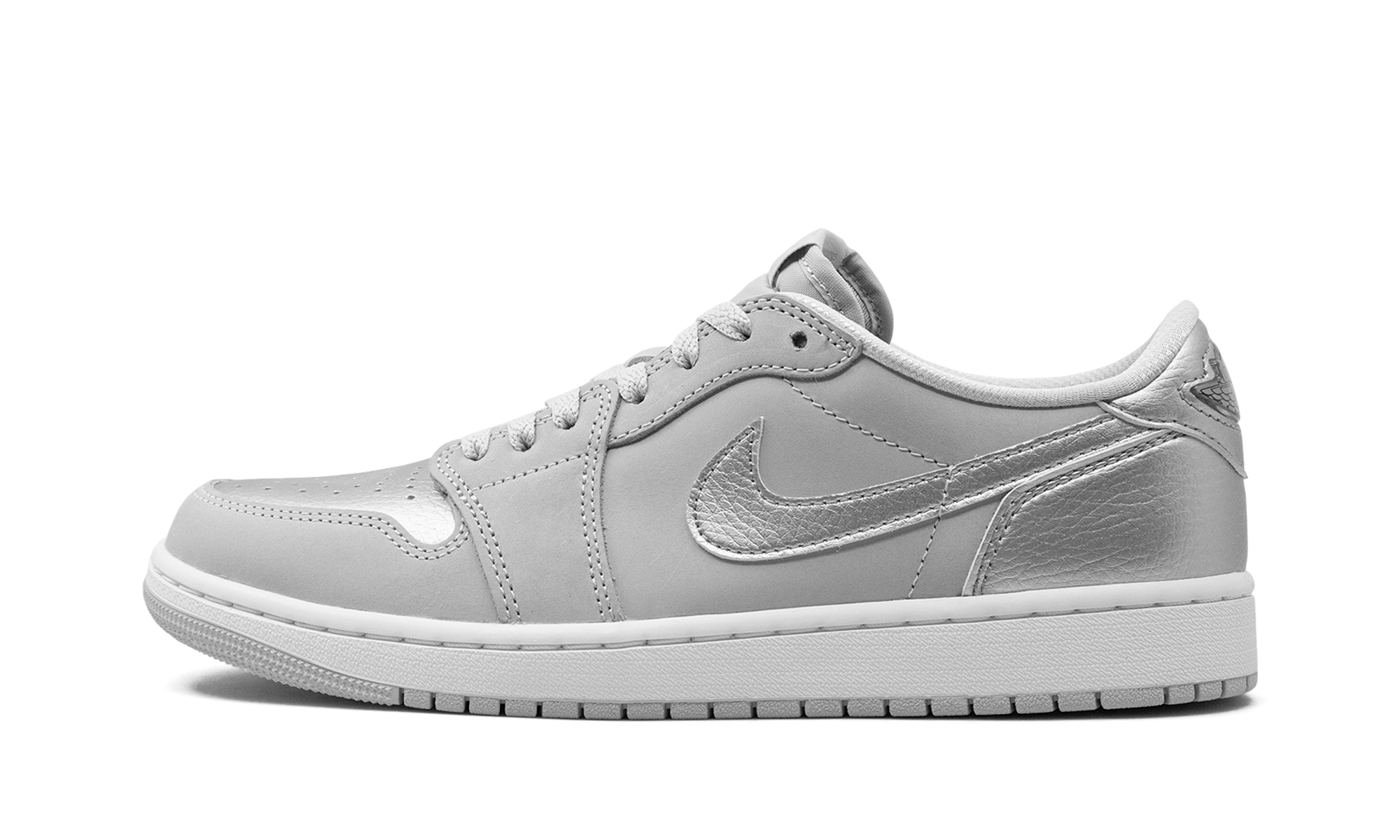 Air Jordan 1 Low Metallic Silver CZ0790 002