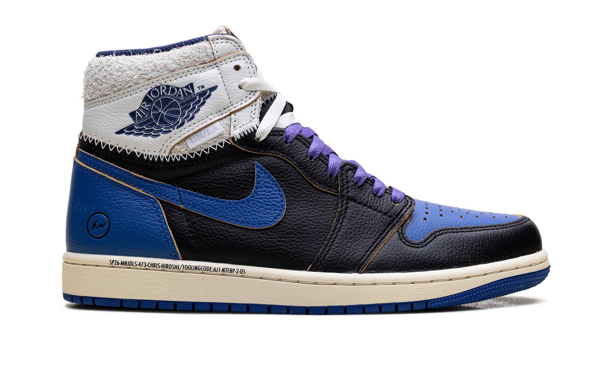 Air Jordan 1 Fragment Design - Union LA - Royal IO7847 001