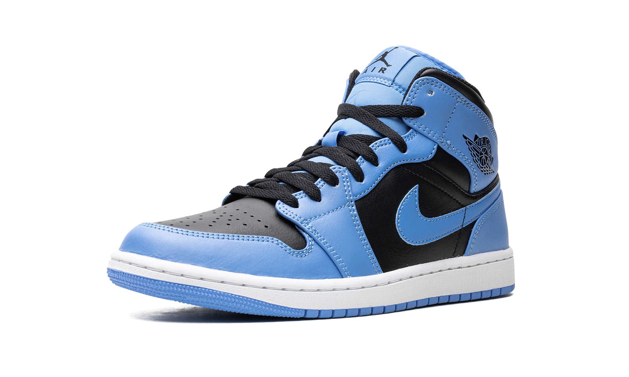 Air Jordan 1 Mid University Blue Black DQ8426 401