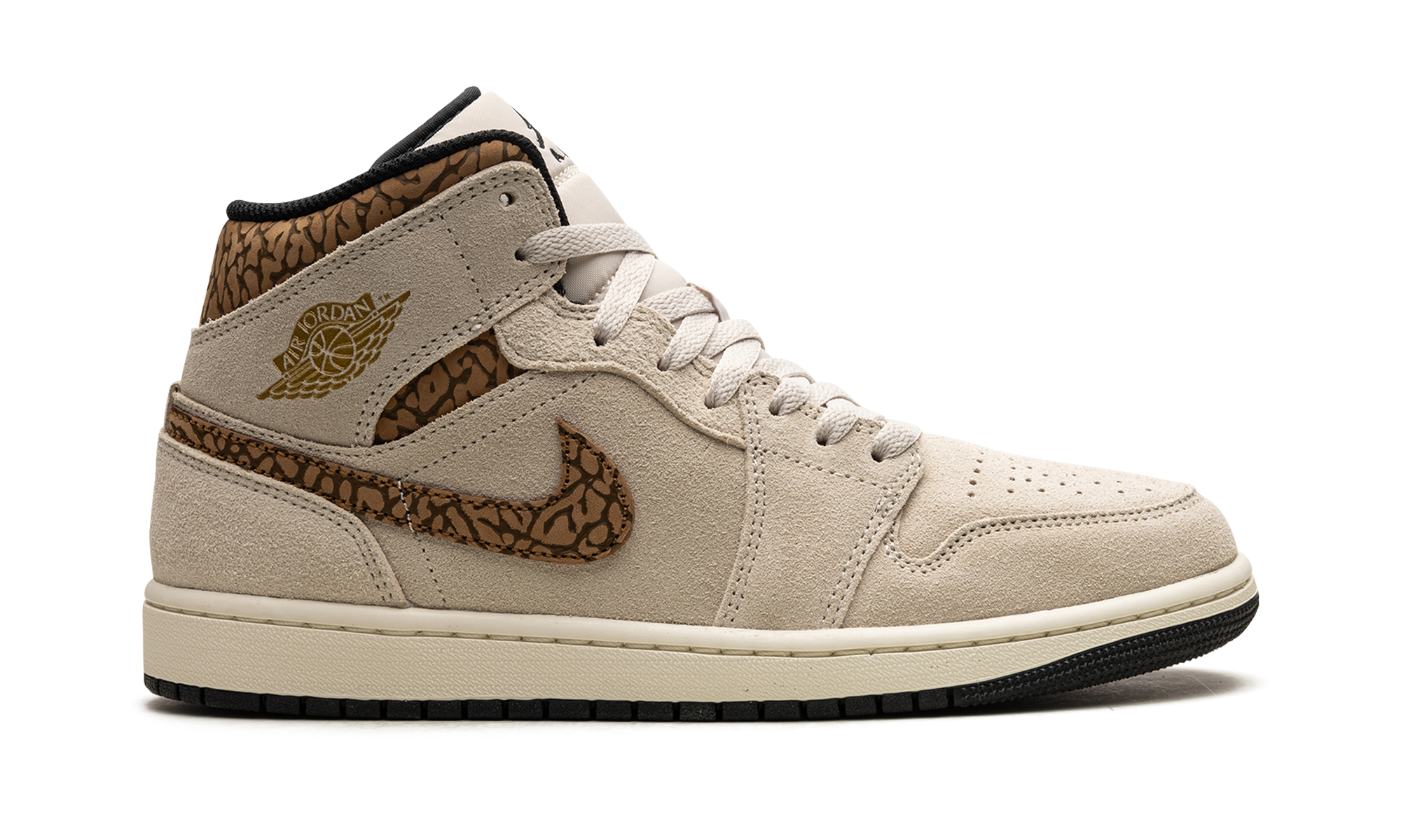 Air Jordan 1 Mid Brown Elephant DZ4129 102