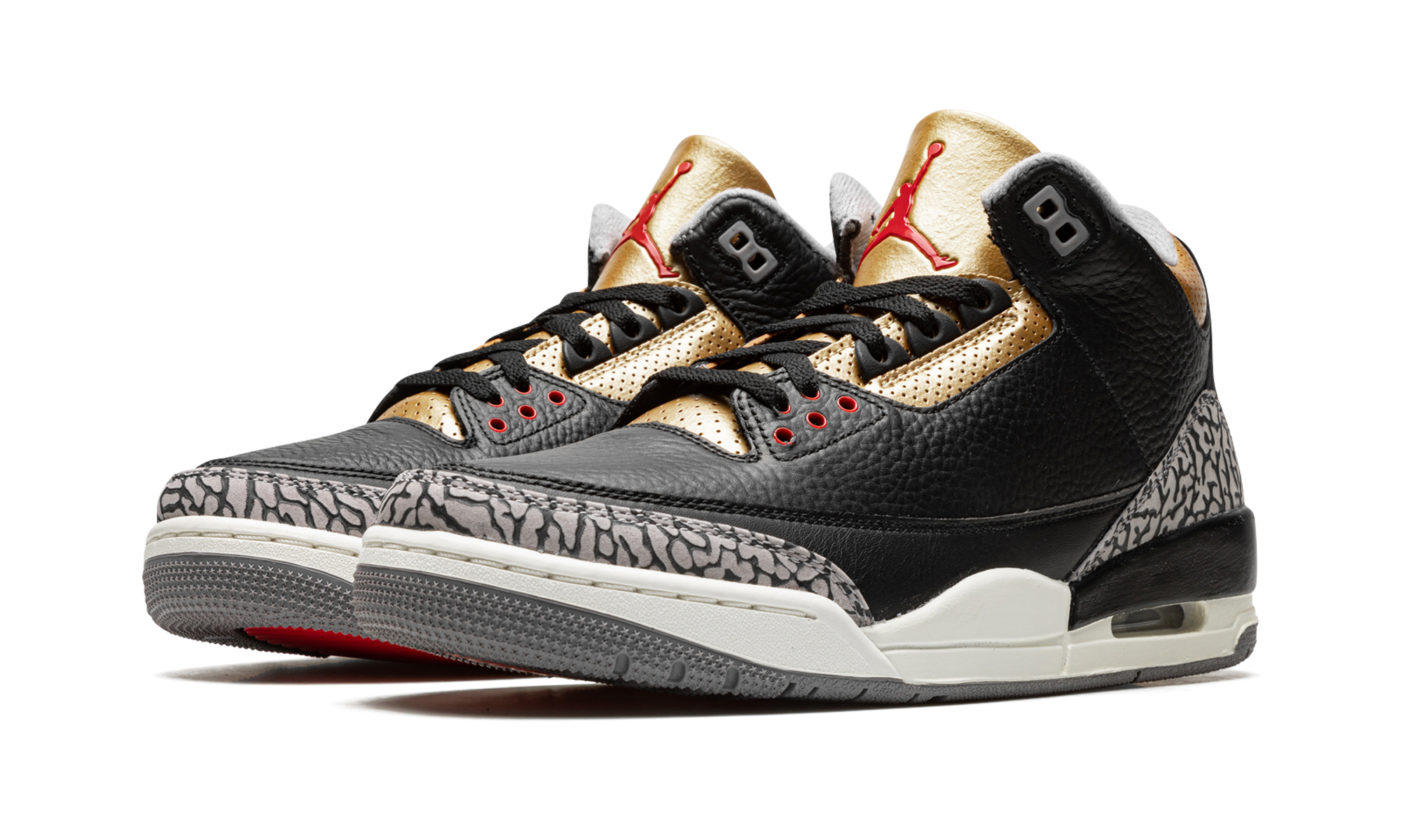 AIR JORDAN 3 WMNS Black Cement Gold CK9246 067