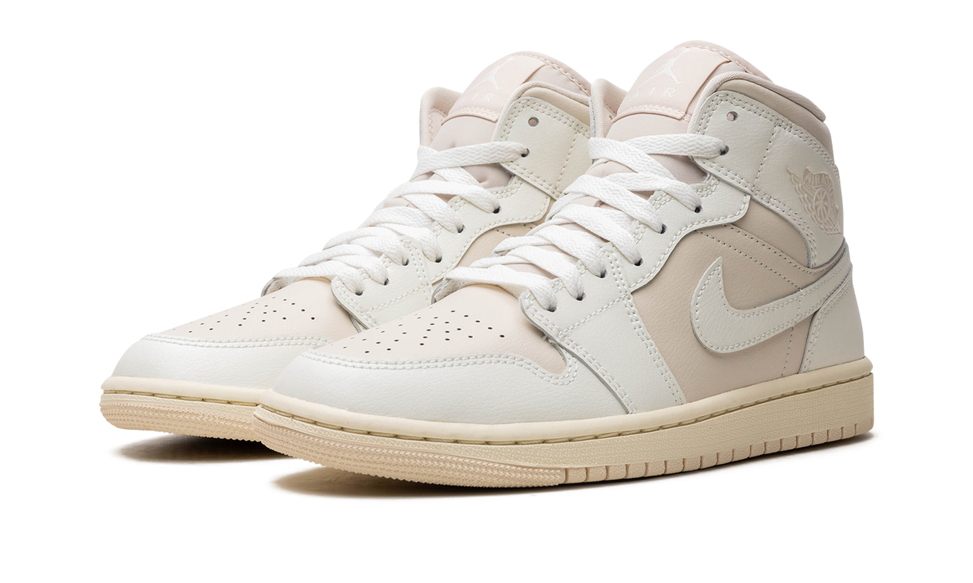 Air Jordan 1 WMNS White / Light Tan BQ6472 201