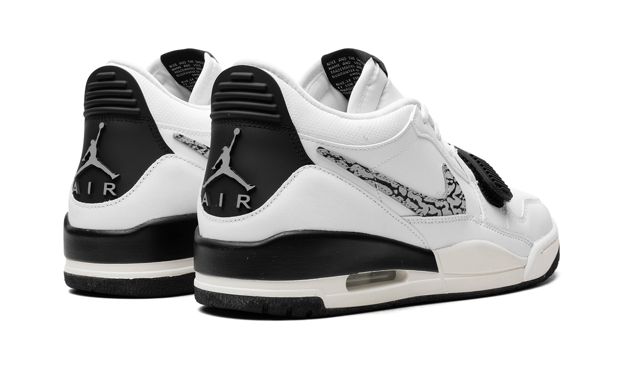 Air Jordan Legacy 312 Low White Black Elephant Swoosh CD7069 110