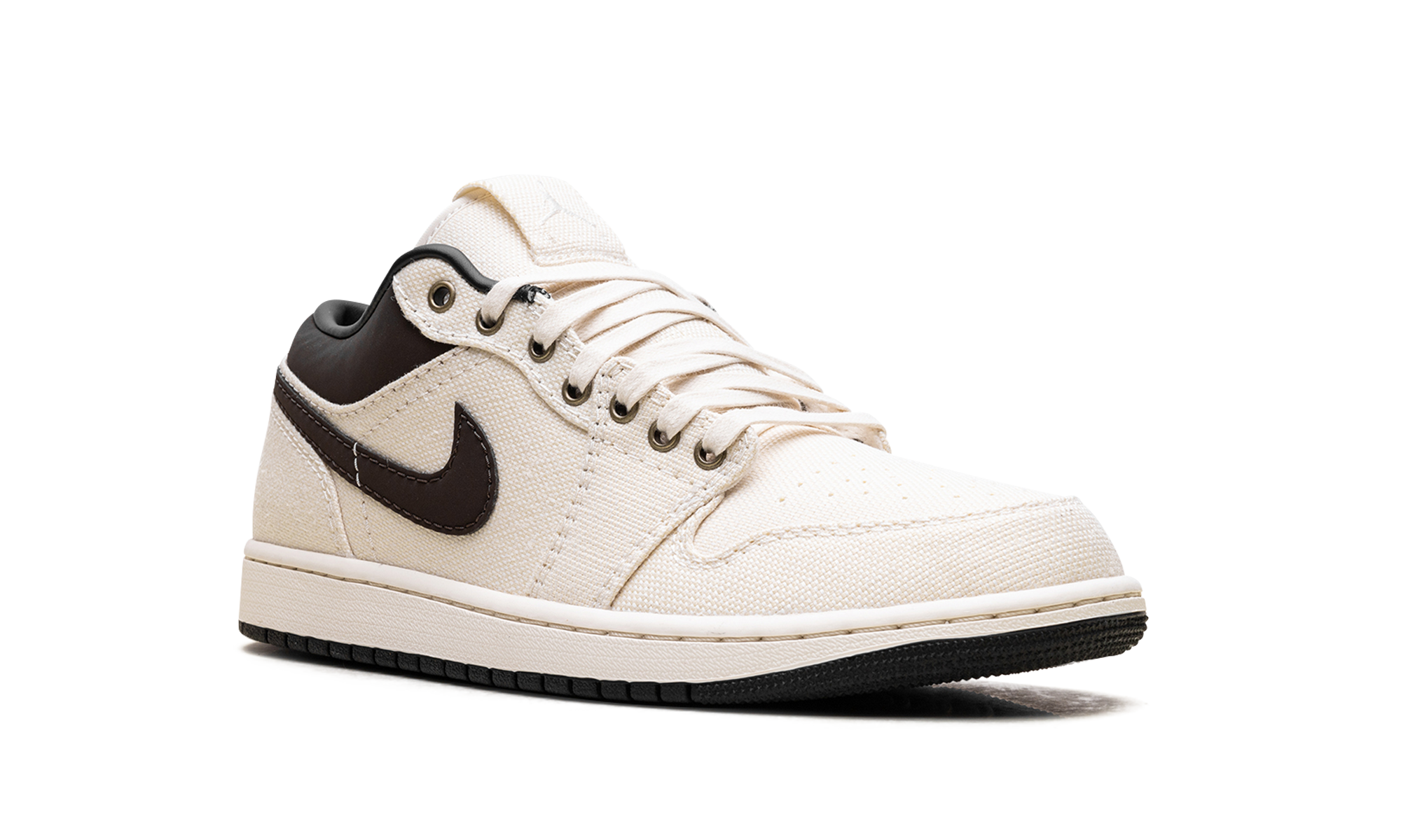 Air Jordan 1 Low Premium Pale Ivory Baroque Brown IB8058 110