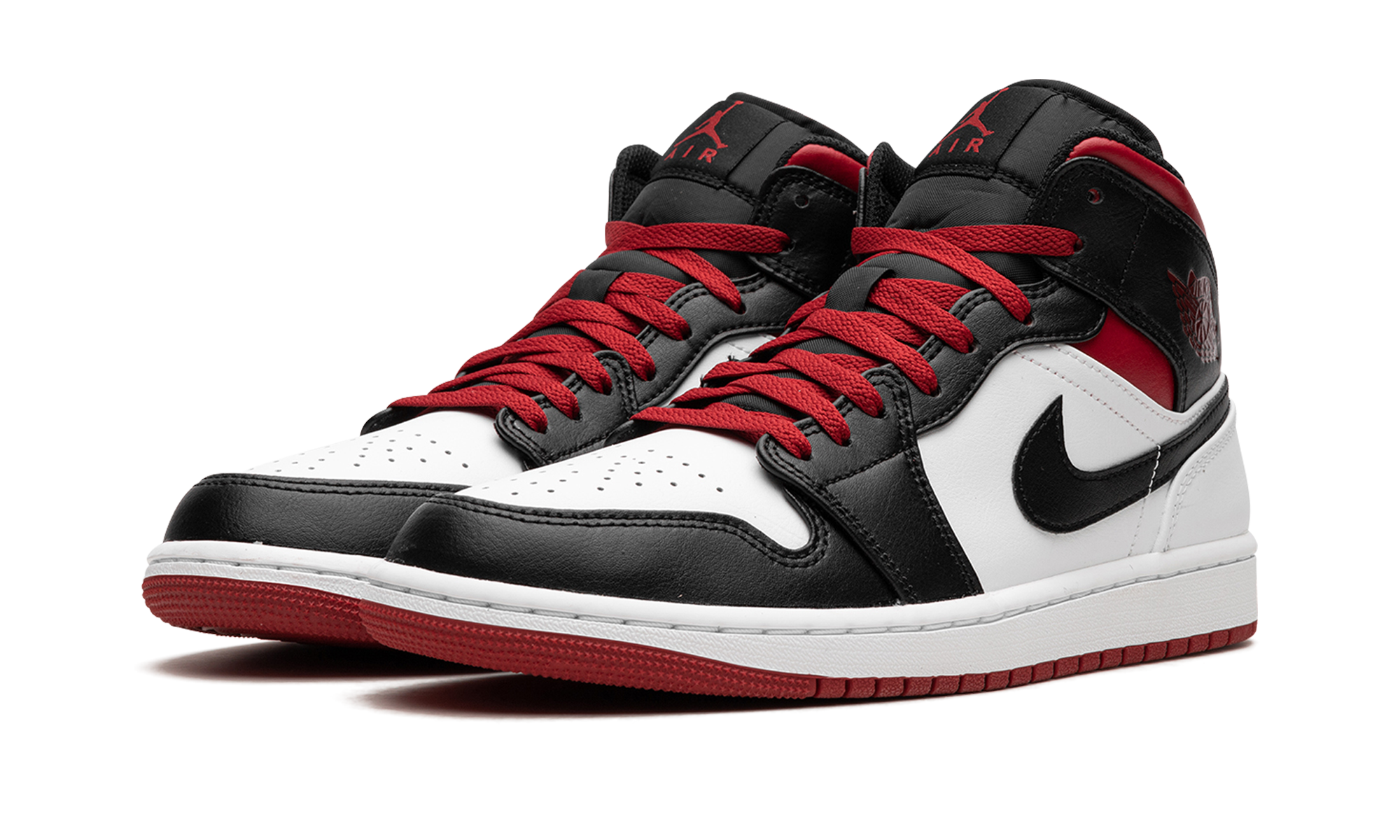 Air Jordan 1 Mid Gym Red Black Toe DQ8426 106