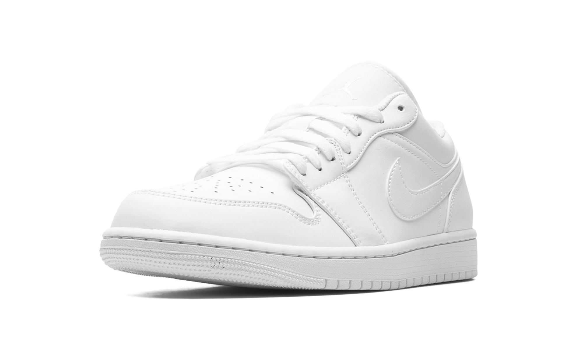 Air Jordan 1 Low Triple White 553558 136