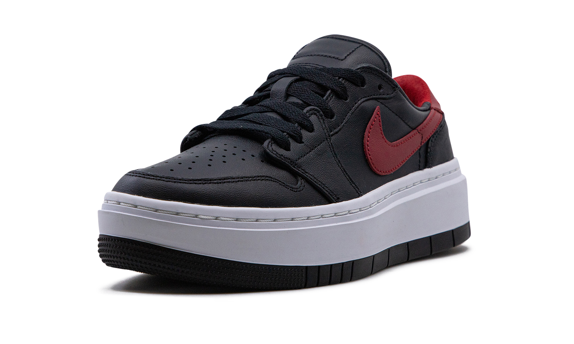 Air Jordan Retro 1 Elevate Low WMNS Black Gym Red White DH7004 061