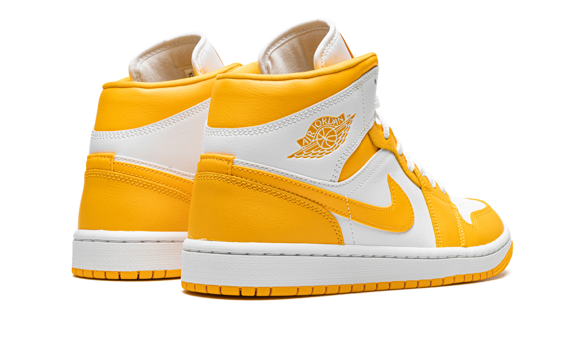 JORDAN 1 MID WMNS White / University Gold BQ6472 117