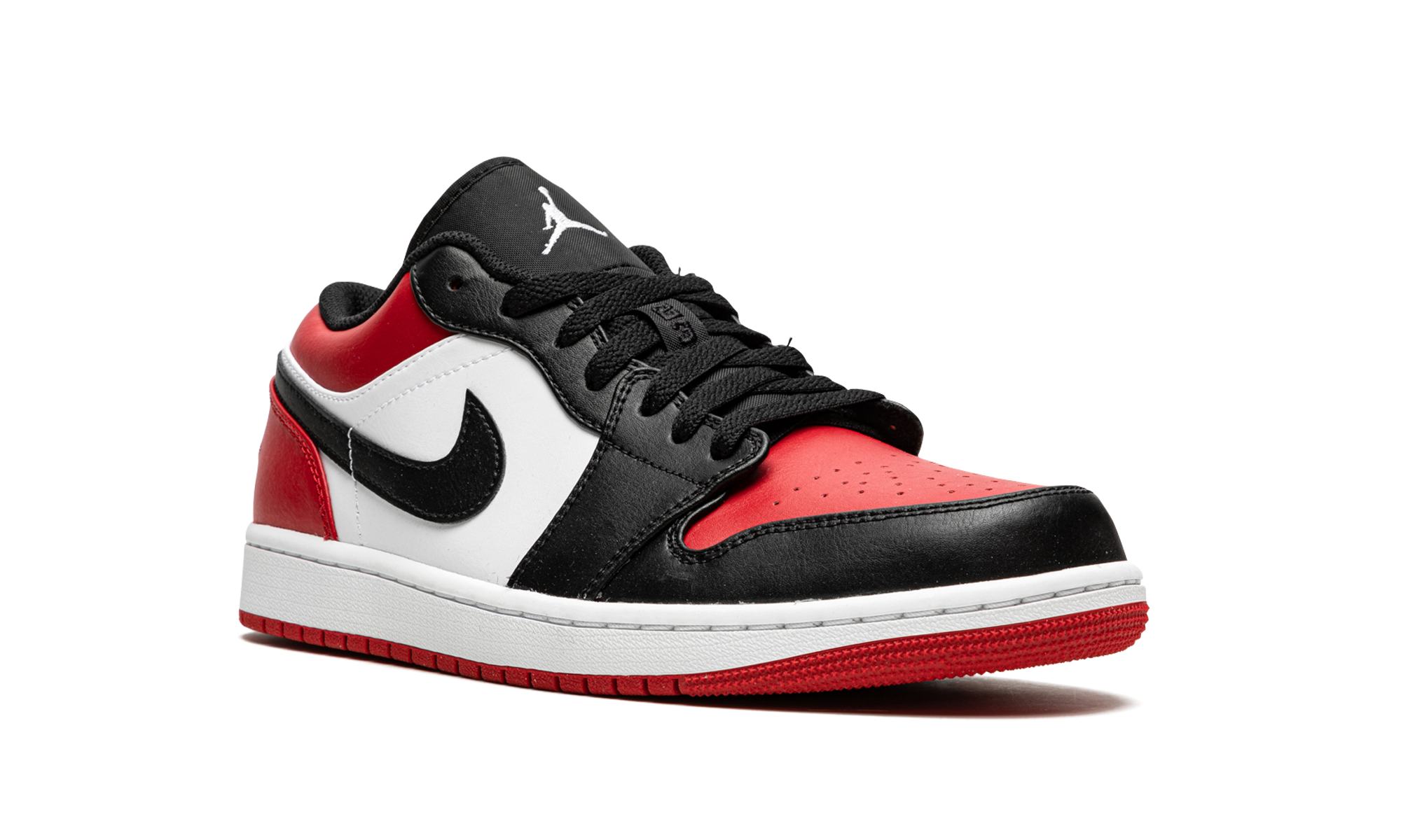 Air Jordan 1 Low Bred Toe 553558 612