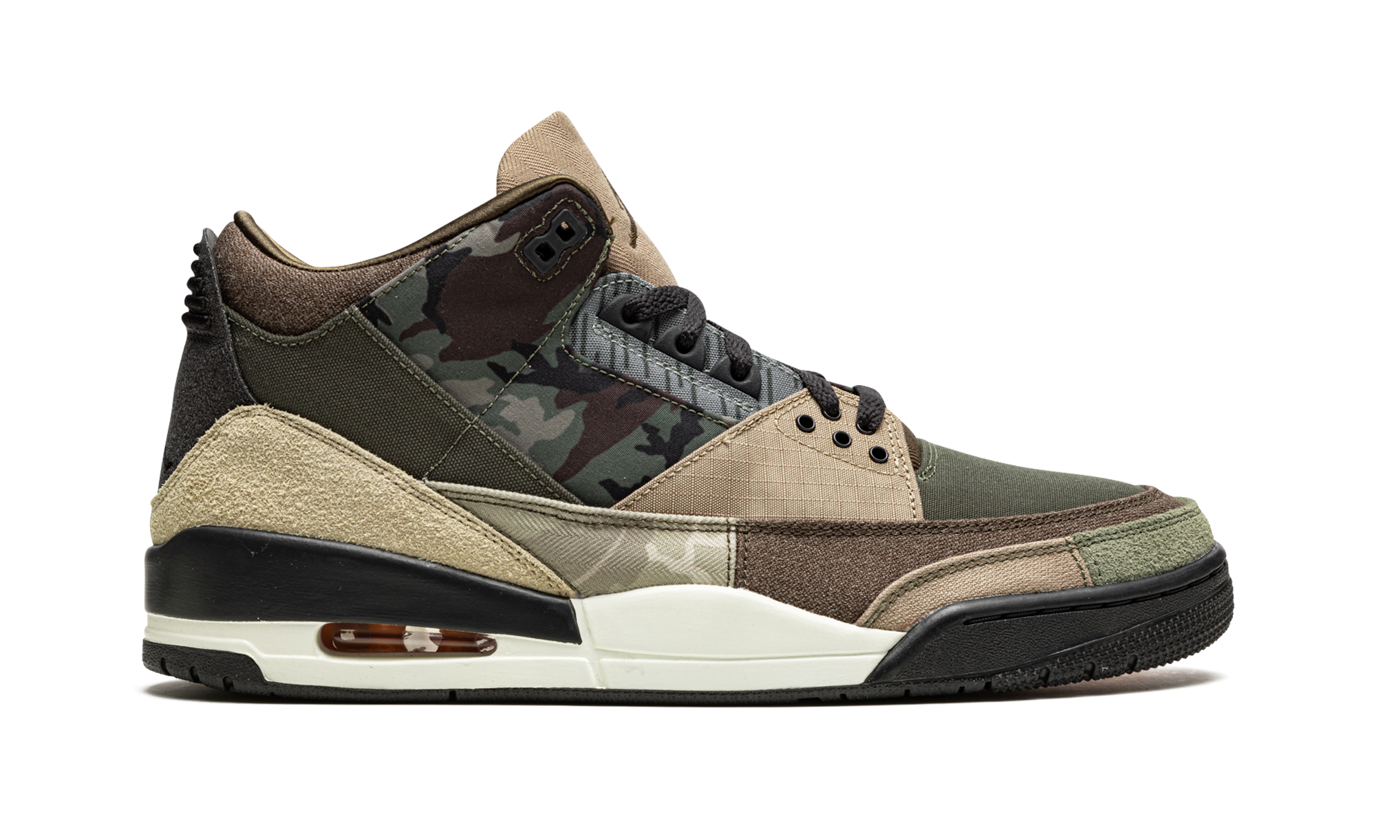 Air Jordan 3 Patchwork Camo DO1830 200