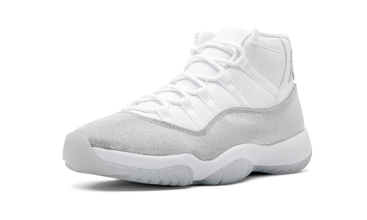AIR JORDAN 11 RETRO WMNS METALLIC SILVER AR0715 100
