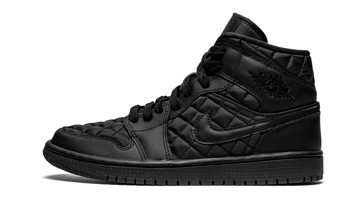AIR JORDAN 1 MID QUILTED WMNS Black DB6078 001
