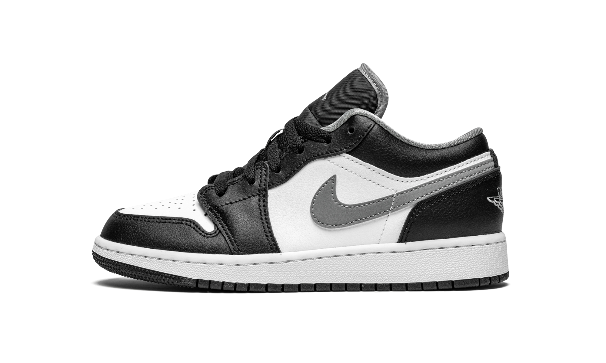 Air Jordan 1 Low GS Black / Grey / White 553560 040