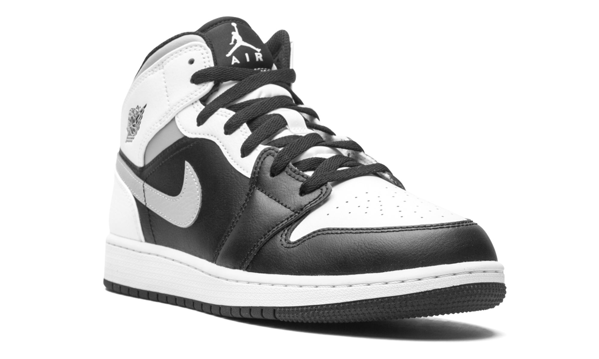 Air Jordan 1 Mid GS White Shadow 554725 073