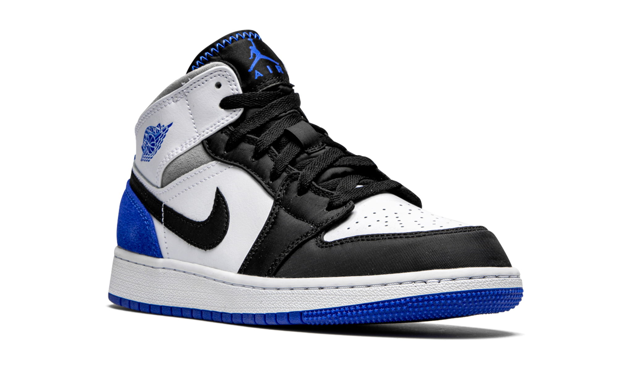 Air Jordan 1 Mid GS Royal White BQ6931 102