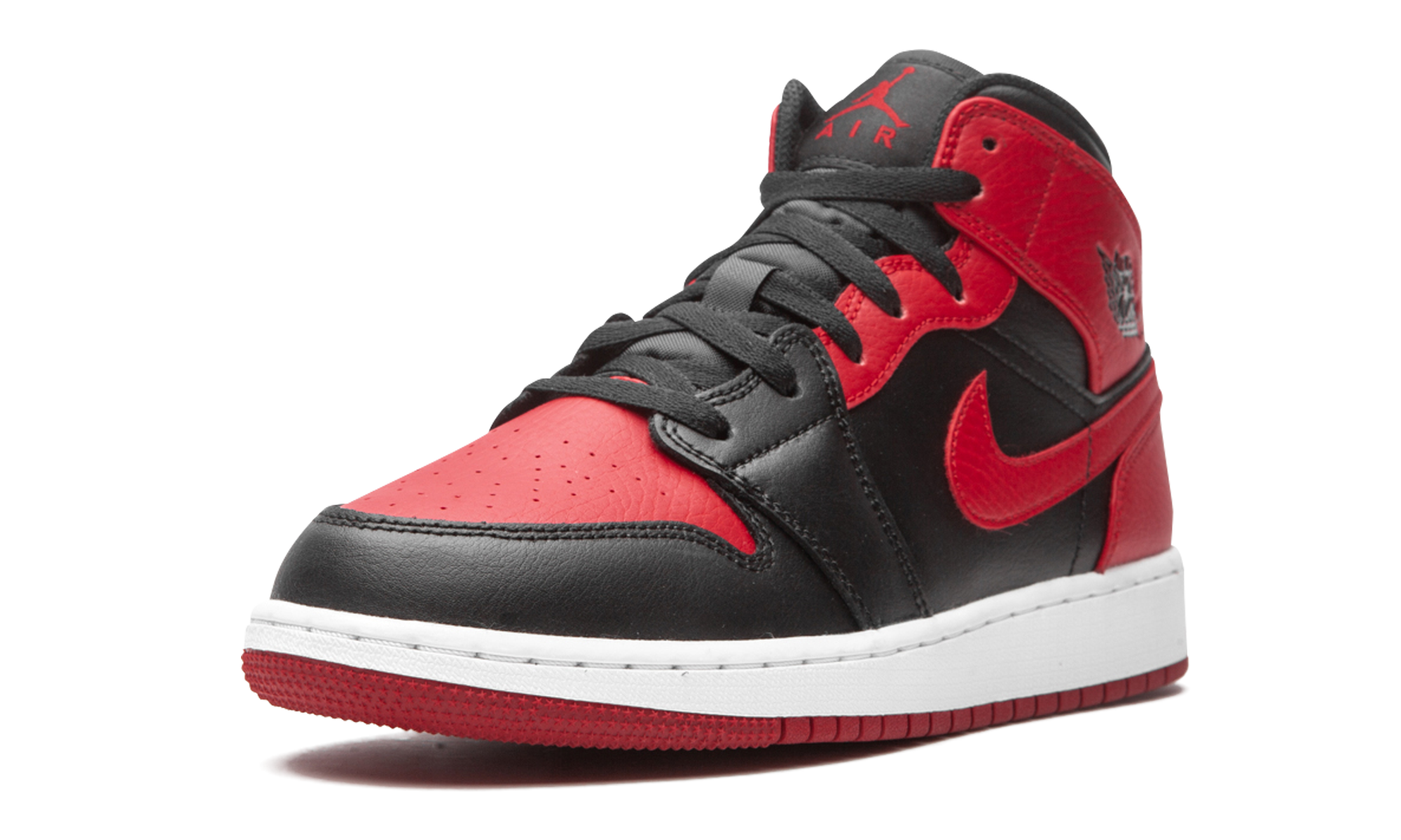 Air Jordan 1 Mid GS Banned 2020 554725 074