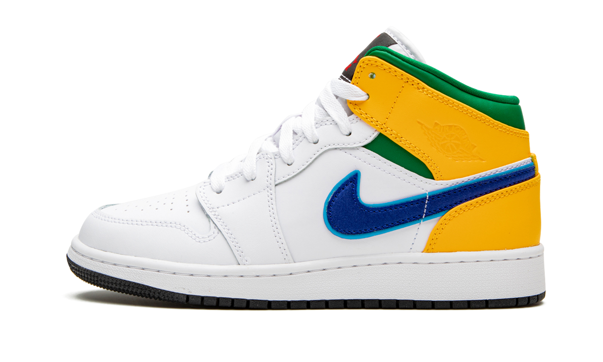 Air Jordan 1 MID GS Three Peat 554725 128