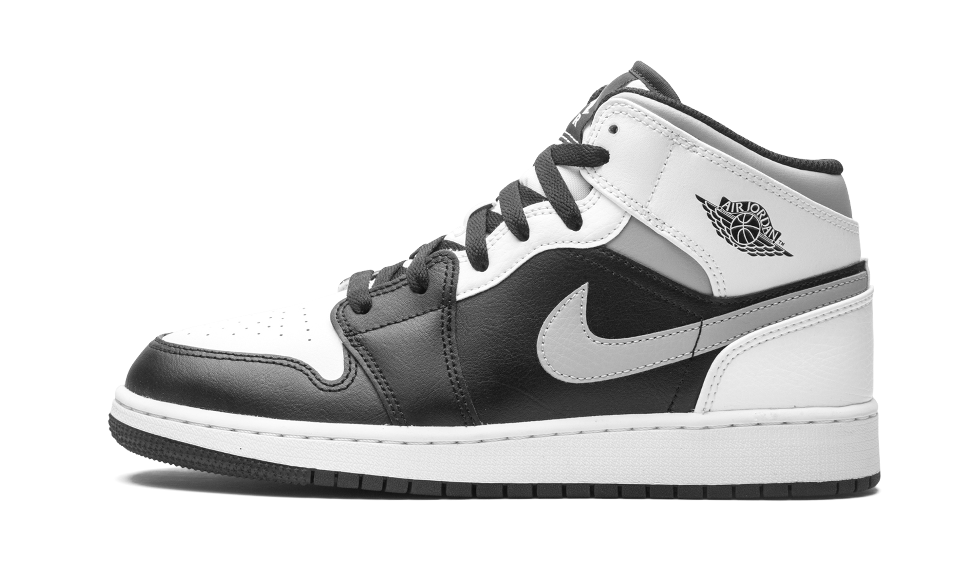 Air Jordan 1 Mid GS White Shadow 554725 073