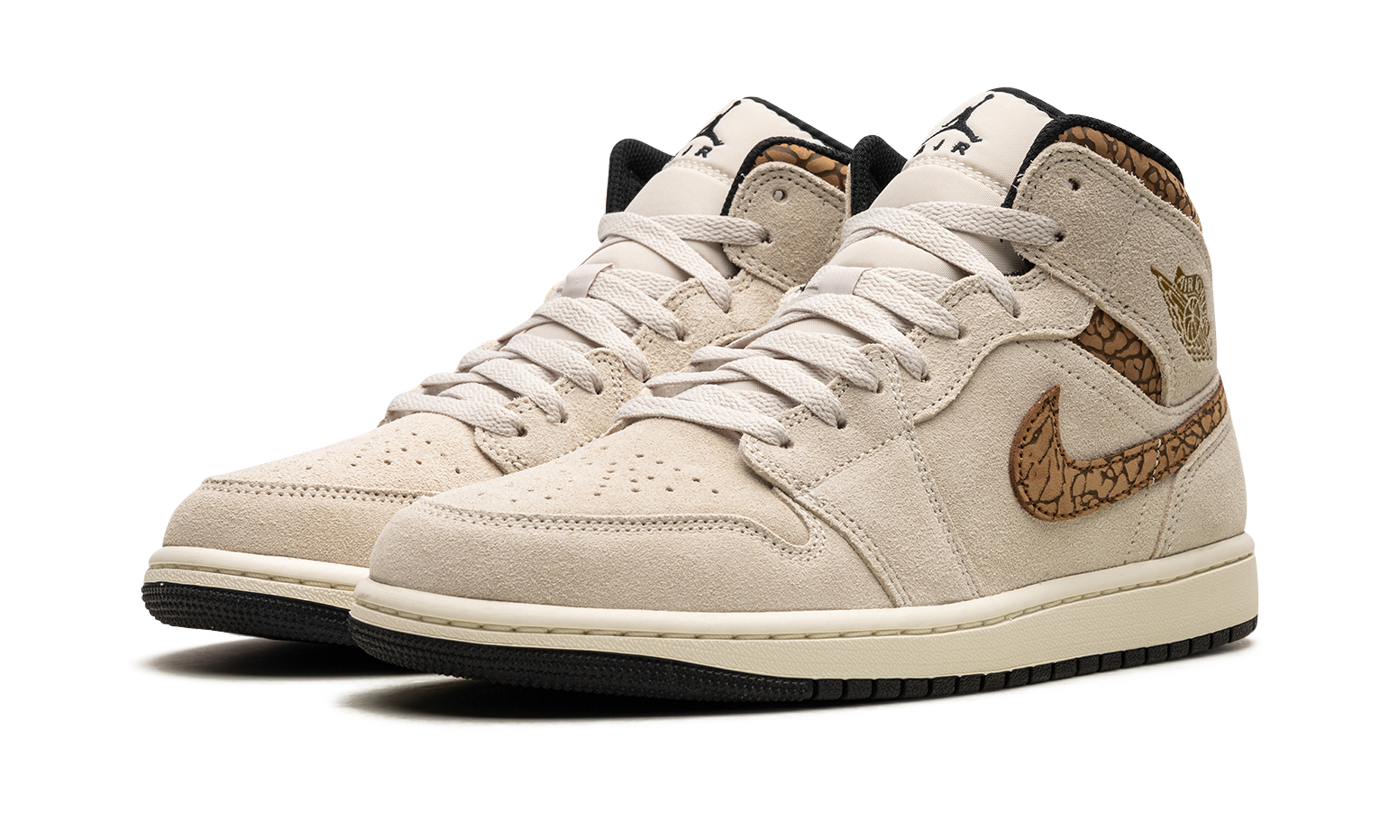 Air Jordan 1 Mid Brown Elephant DZ4129 102