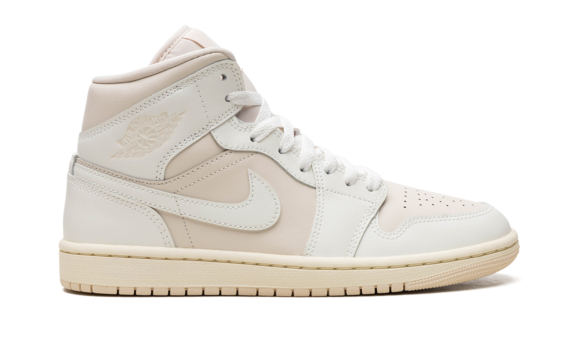 Air Jordan 1 WMNS White / Light Tan BQ6472 201