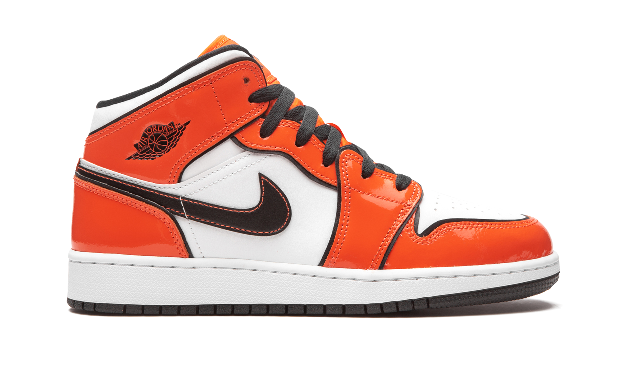 Air Jordan 1 Mid SE GS Turf Orange BQ6931 802