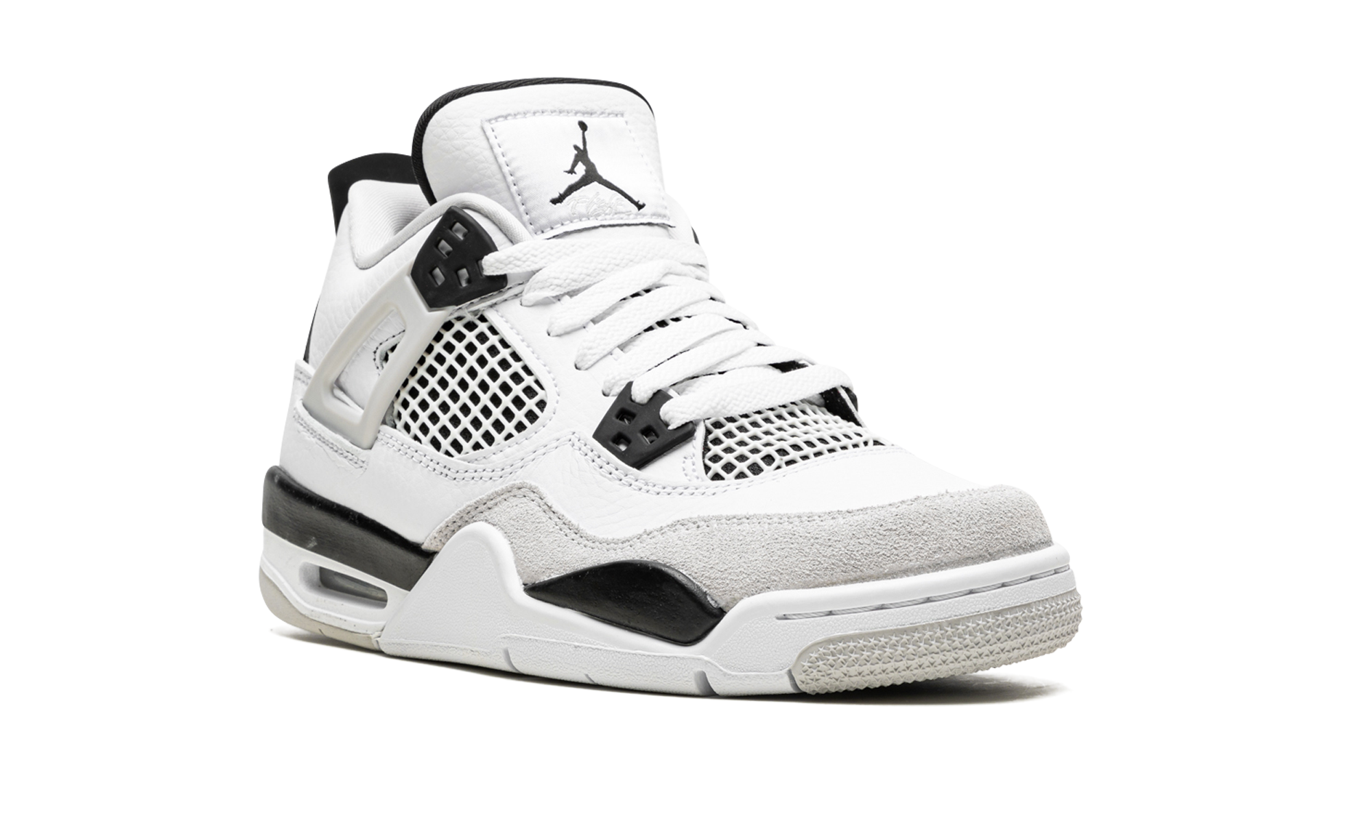 Air Jordan 4 Retro GS Military Black 408452 111